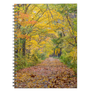 Autumn Colours At Independence State Park Spiral Notebook