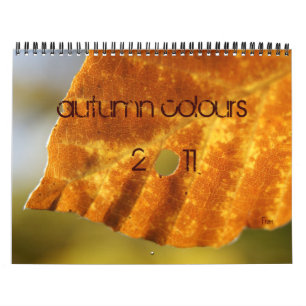 autumn colours calendar
