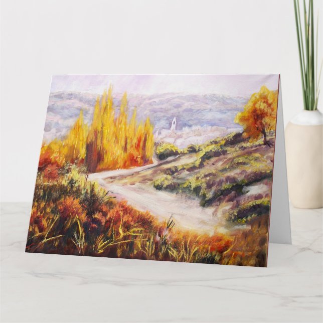 Autumn colours card (Front)