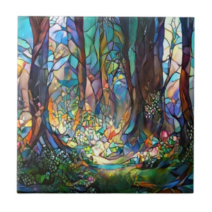 Autumn Colours Ceramic Tile