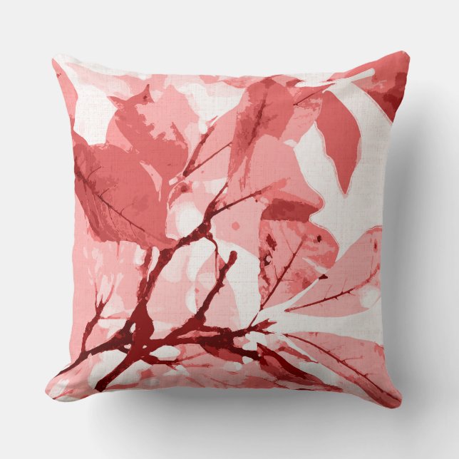 Autumn colours, leaves 3 cushion (Front)