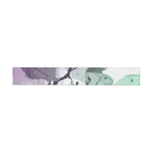 Autumn colours, leaves 5 wrap around label