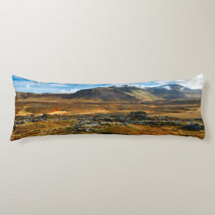 Autumn colours on the landscape body cushion