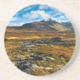 Autumn colours on the landscape coaster