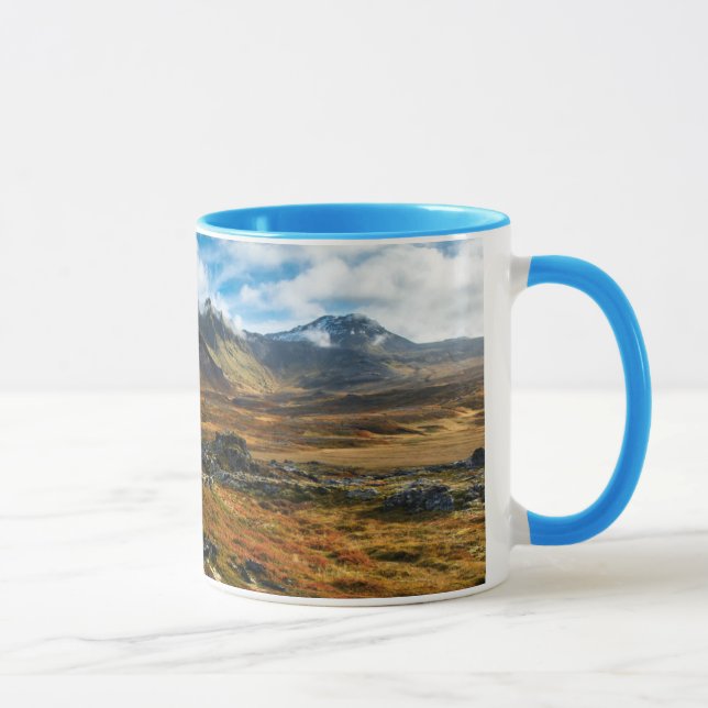 Autumn colours on the landscape mug (Right)