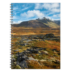 Autumn colours on the landscape notebook