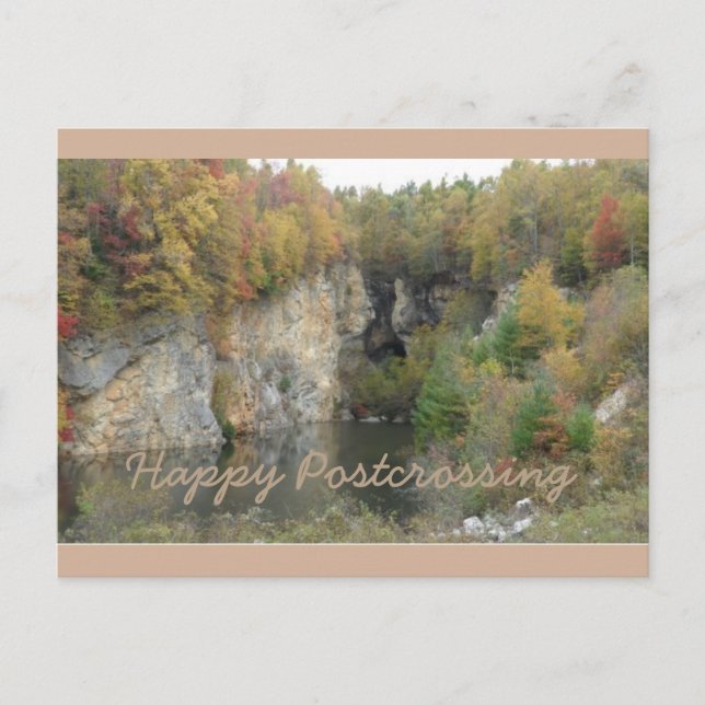 Autumn Colours Postcrossing Postcard (Front)