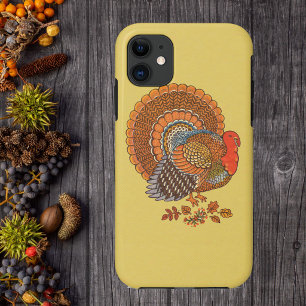 Autumn Colours Turkey Leaves Case-Mate iPhone Case
