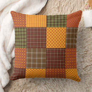 Autumn Comfort Quilt Cushion