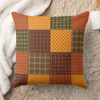 Autumn Comfort Quilt Cushion