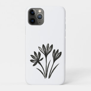Autumn Crocus – Ink Brush Botanical Trio on Case-Mate iPhone Case