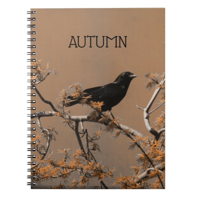 Autumn Crow Notebook (Front)