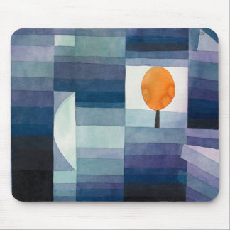 Autumn, Cubism, Abstract Paul Klee Art Mouse Pad