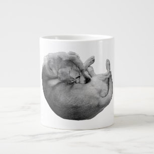 Autumn Curl of Calm Large Coffee Mug