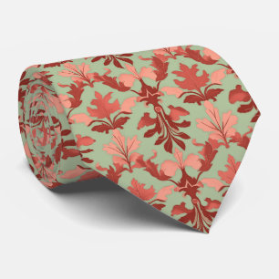 Autumn Damask Tie
