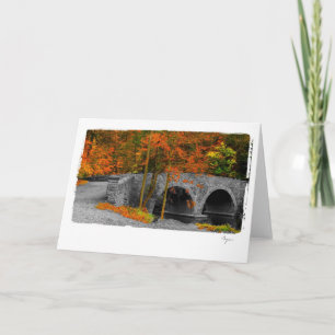 autumn day blank all occasion photography card