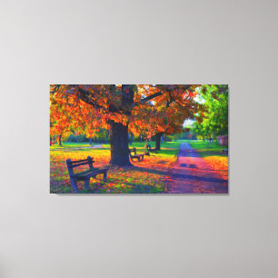 Autumn Day In The Park Wall Art