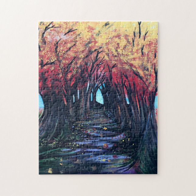 Autumn Day  Jigsaw Puzzle (Vertical)