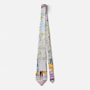 Autumn day tie