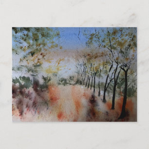 Autumn Days Postcard