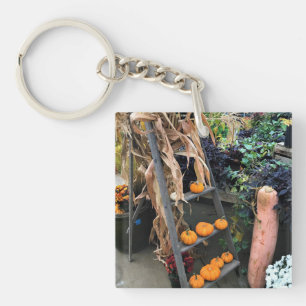 Autumn Decor Key Ring