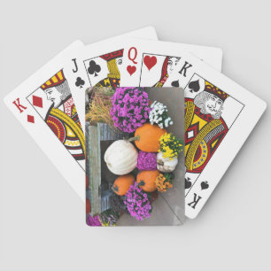 Autumn Decor Playing Cards