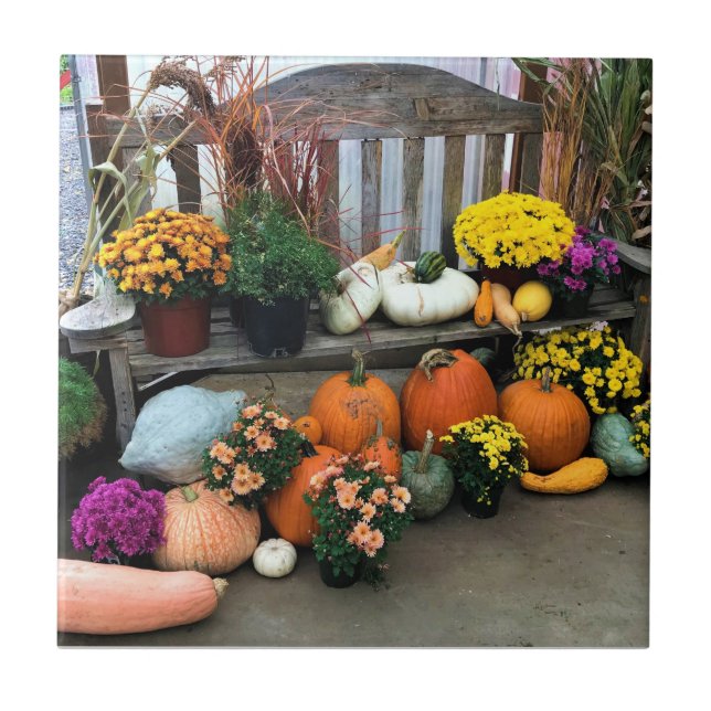 Autumn Decor  Tile (Front)
