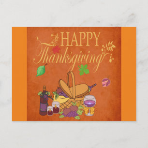 Autumn Decoration Postcard