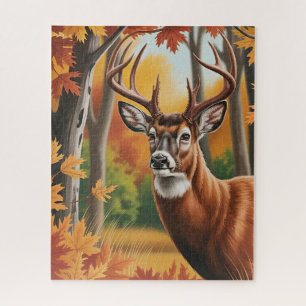Autumn Deer Puzzle