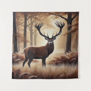 Autumn Deer Tapestry