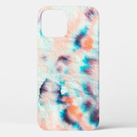 Autumn Dirty Art Graffiti. Tie Dye Shibori. Bordo