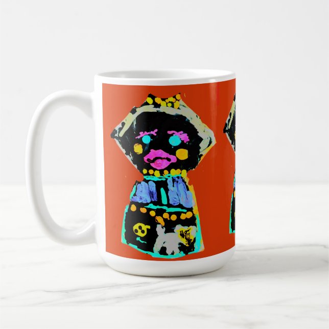 Autumn doll coffee mug (Left)