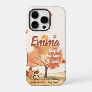 Autumn Dreams Girls – Personalised Art Poster iPhone 16 Pro Case