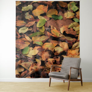 autumn, dry leaves tapestry