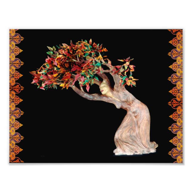 Autumn Dryad Printable Poster (Front)