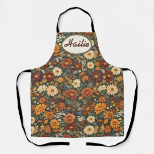 Autumn Elegance Apron