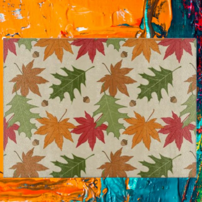 Autumn Elegance Cutting Board (Creator Uploaded)
