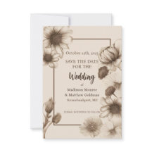 Autumn Elegance Wedding