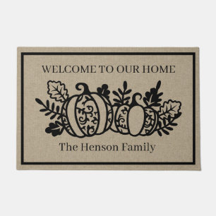 Autumn Elegance Welcome Doormat