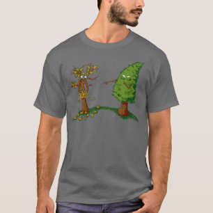 Autumn Embarrassment Funny Tree51  T-Shirt