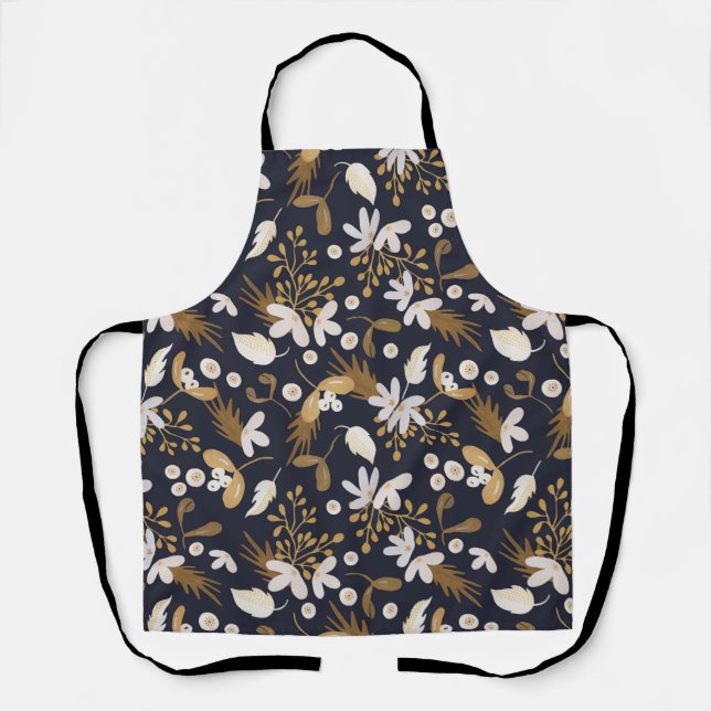 Autumn Evening Bloom Apron (Front)