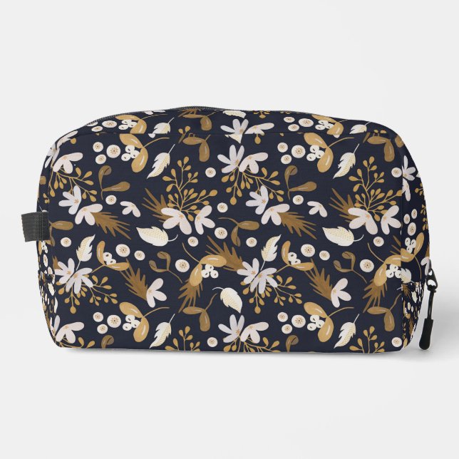 Autumn Evening Bloom Dopp Kit (Front)