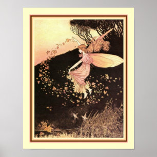 "Autumn Faerie" 1920s Print - Ida Rentoul Outhwait