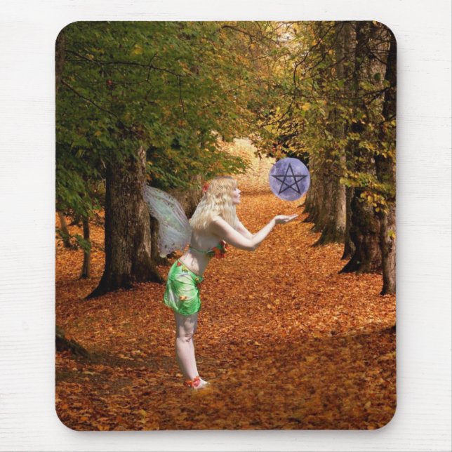 Autumn Faerie Mouse Pad (Front)