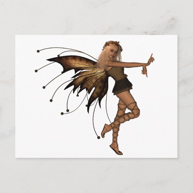 Autumn Fairy - 1 Postcard (Front)