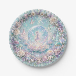 Autumn Fairy Harvest Paper Plates