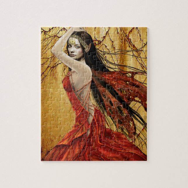 Autumn Fairy Jigsaw Puzzle (Vertical)