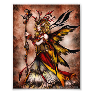 Autumn Fairy Photo Print