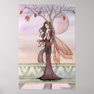 Autumn Fairy Poster by Molly Harrison
