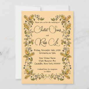 Autumn Fairy Tale Invitation